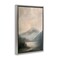 Stupell Industries Misted Mountain Lake Scene Floating Frame, design by Petal Prints Design